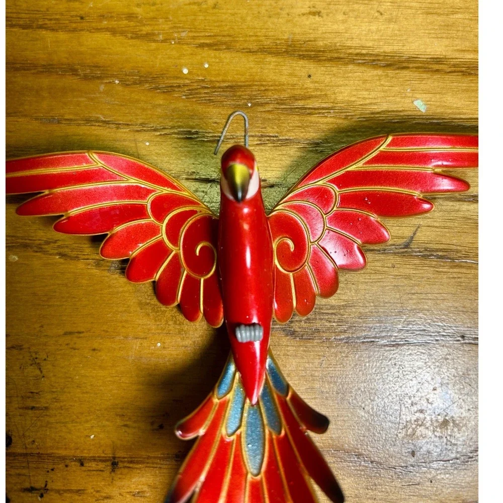 Hallmark 2018 Pretty Parrot Exclusive Beauty of Birds Edythe Kegrize Christmas